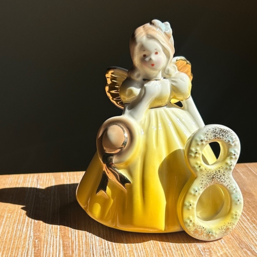 Josef Originals 8th Birthday Girl Porcelain Angel by Muriel Joseph George.